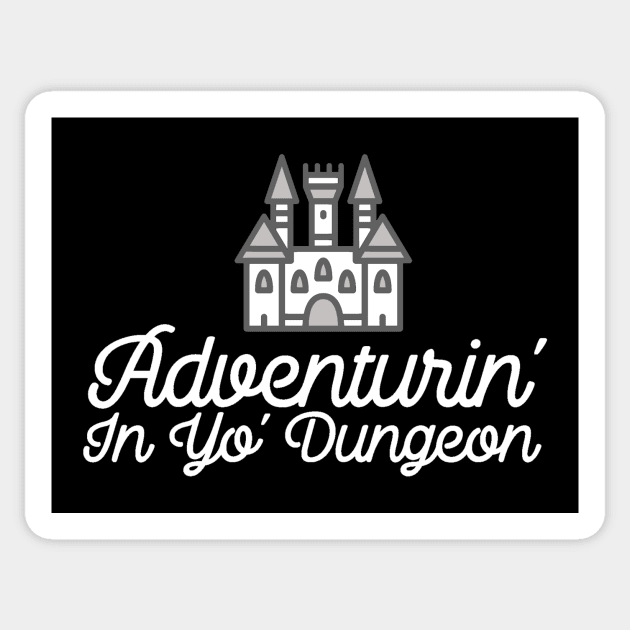 Adventuring in Your Dungeon DnD Castle RPG Dungeon Crawl Sticker by ballhard